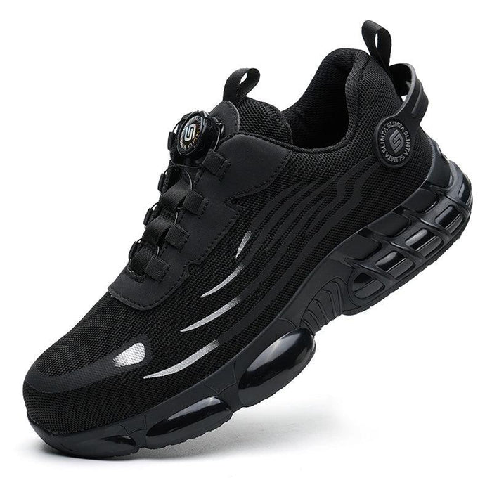 S804 Black Steel Toe Safety Shoes for Men & Women