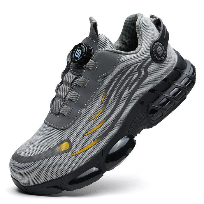 S804 Grey Steel Toe Safety Shoes for Men & Women